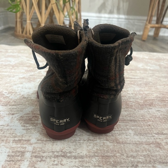 Women’s Sperry Top Slider Saltwater Short Rain Boot - Picture 4 of 5